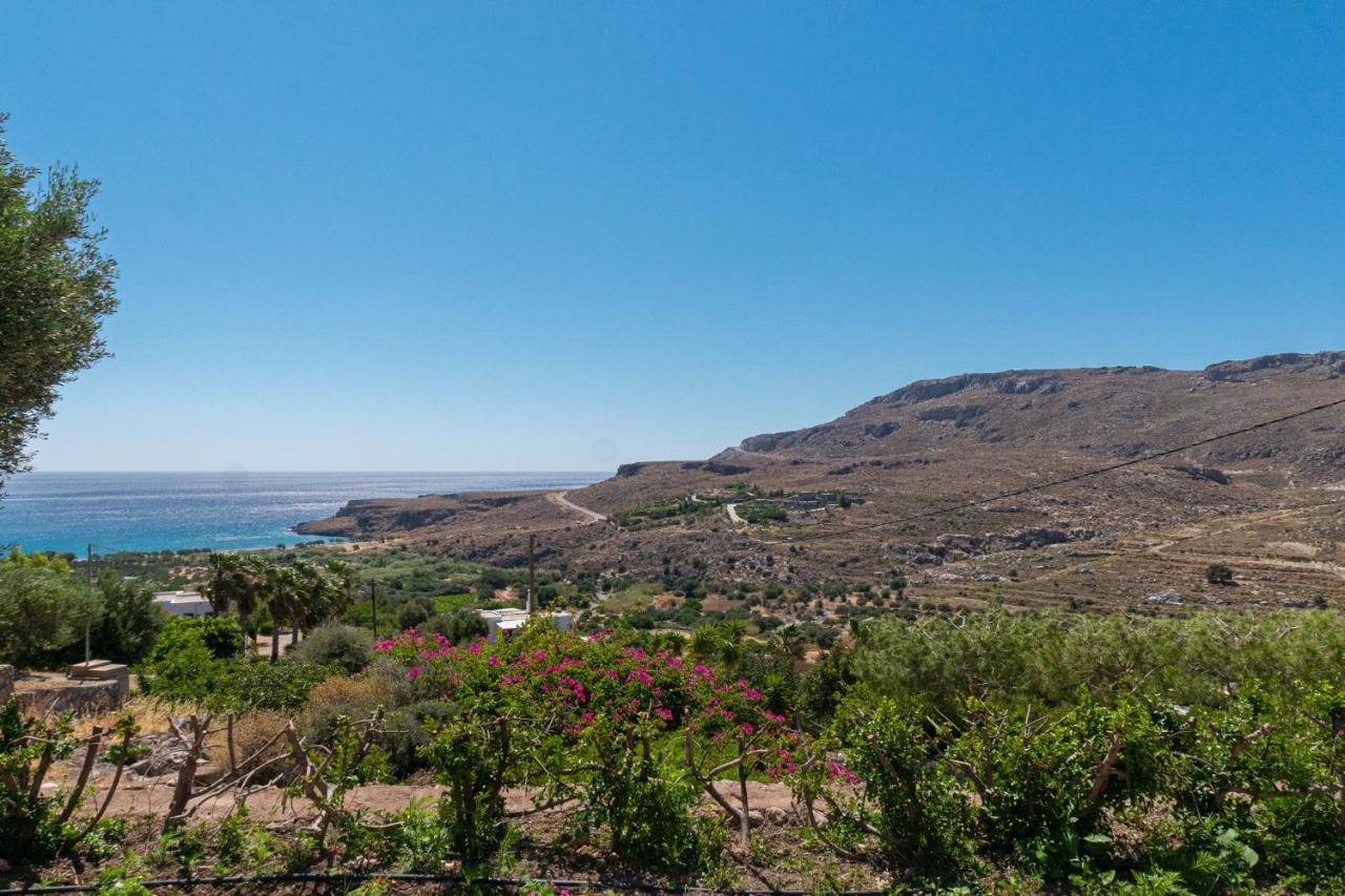 Anthia Apartment Sea View Zakros Luaran gambar